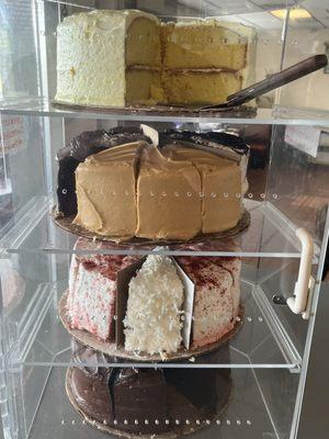 We carry a variety of cakes !!!! Stop by and try one today