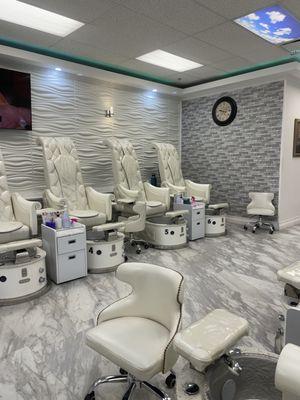 Pedicure chairs