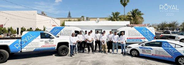 Royal Water Damage - Licensed & Certified Team for The State of Florida | #royalwaterdamage | #doxidonut