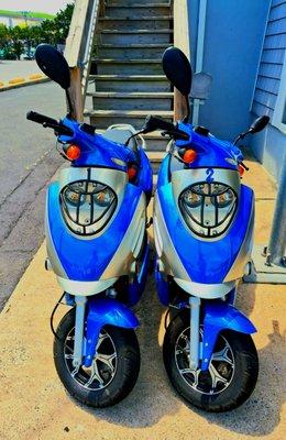 Scooters 
 1 hr $40
 3 hr $65