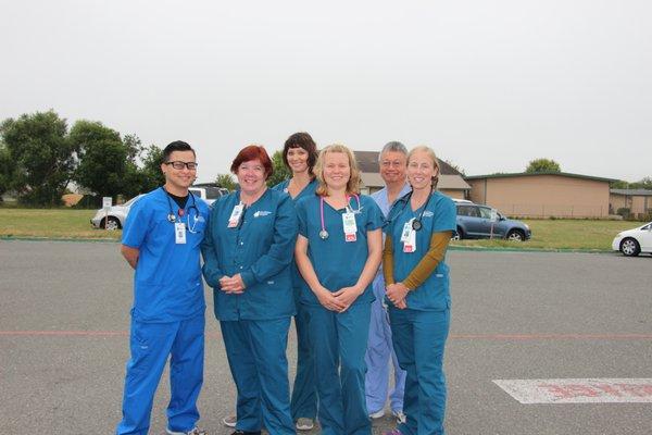 Group shot of MRCH's wonderful team of nurses.