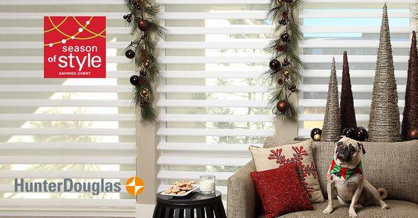 Euro Design Build Hunter Douglas Seasons Of Style Holiday Sales Event. $100 REBATES on some HD products. Sale ends 12/11/17.  (972) 470 0303