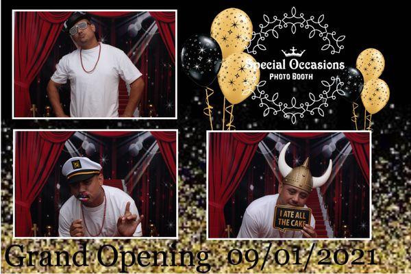 4x6 photo strip
 Special Occasions Photo Booth, Stockton, CA