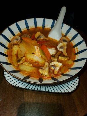 Tom Yum Soup with Shrimp