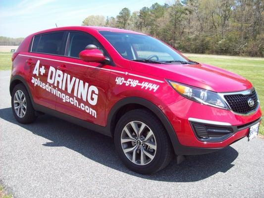 Learn to drive in a brand new SUV!