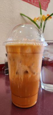 Thai ice tea.