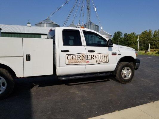 Car Decal for Cornerview Farm