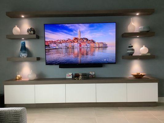 Living room wall unit