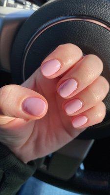 Gel no chip manicure