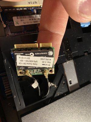 WiFi card replacement