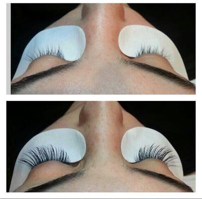 Eyelashes extension