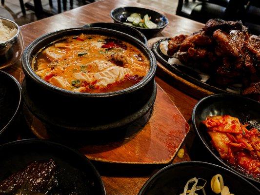 Seafood Soft Tofu Soup