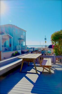 Patio with a view at 710 Whiting Ct.