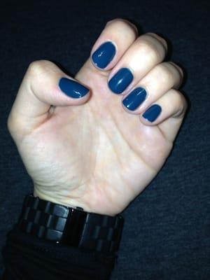 Color: "Go Overboard" by Essie.