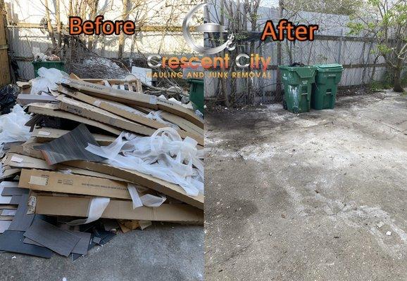 Connect with crescent for all of your junk removal hauling needs today ! Free quote.