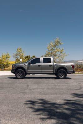 2020 Ford Raptor Side View