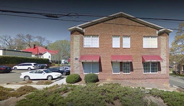 Exterior of office location:  35 Thompson Street, Pittsboro, NC