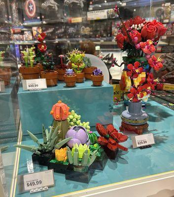 Lego floral sets priced appropriately for fine items a florist might create of natural florals.