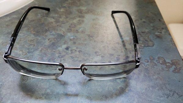 Glasses from Coffman vision clinic