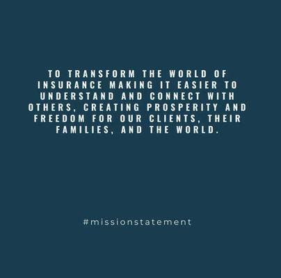 Our Mission Statement