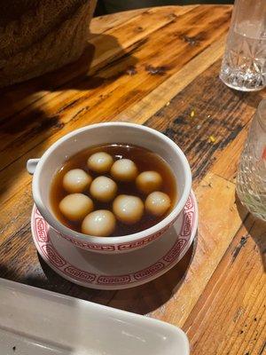 Tang Yuan - sticky rice balls in ginger syrup