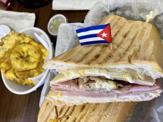 Cuban & tostones.