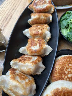 Pan fried Sam Sun Dumplings