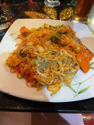 Veggie pad thai