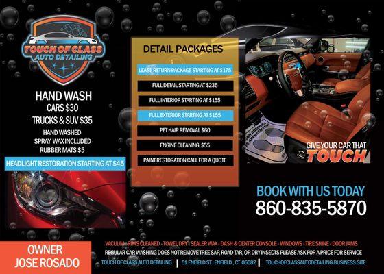 Touch of Class Auto Detailing