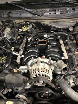 2005 Ford Crown Vic new intake,egr, and spark plugs