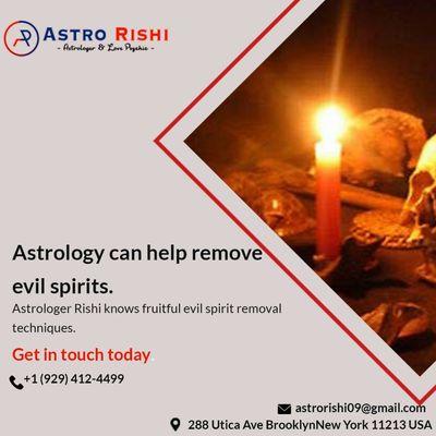 Surfing the internet to find the ways to get rid of evil spirit from life? Consult experienced Astrologer Rishi Ram Right away.