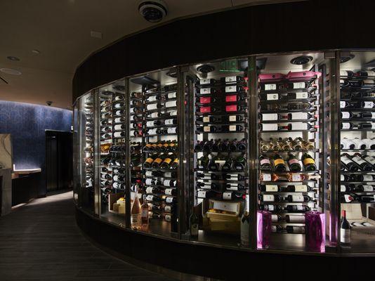 Crown Block Wine Wall