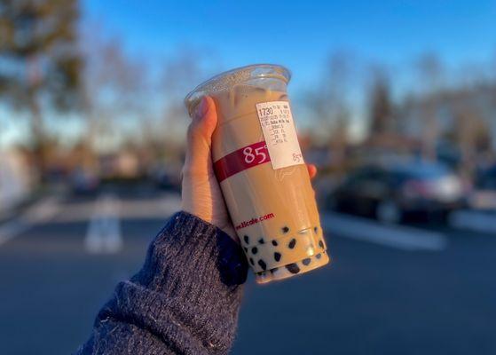 Milk tea with Boba