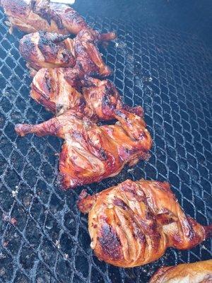 GRILLED 1/2 CHICKENS