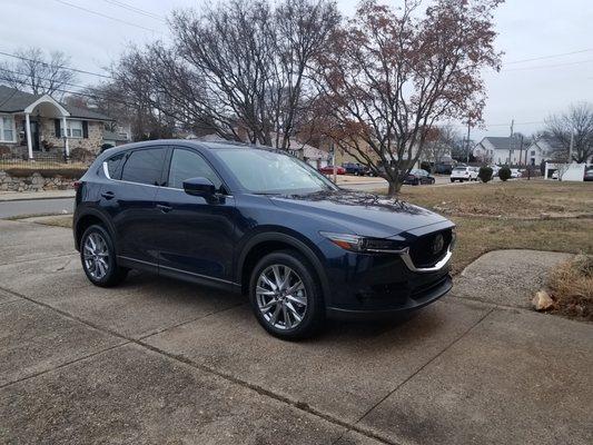 Our lovely new CX-5 - Thanks John Kennedy Mazda!!