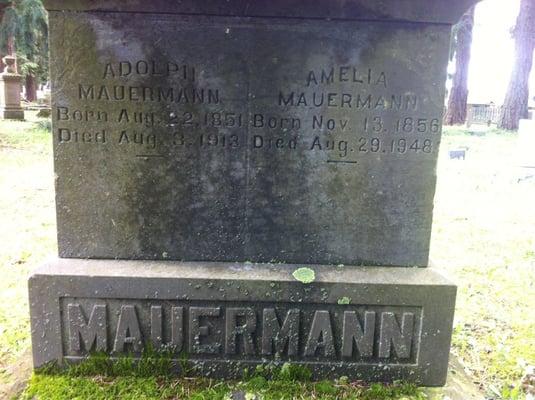 Helped Anna Zenkner and her children get to the PNW from Bohemia (Gablonz, Austria Hungary at the time, now Czech Republic)1872.