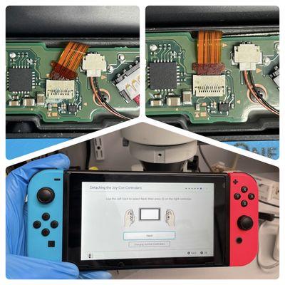 Nintendo Switch left controller does not work after water damage.FIX IT NOW - fixed that issue.Works like new