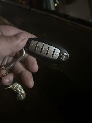 Nissan Rogue Key