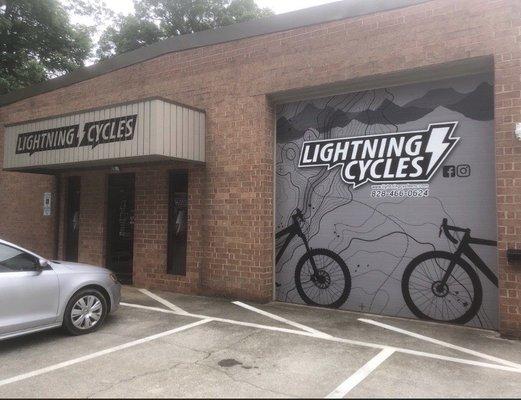 Front of Lightning Cycles