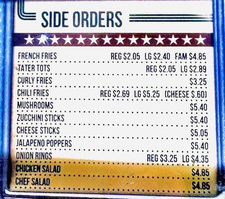 Sides Available: They also serve fries with no seasoning. Ask for those for toddlers.