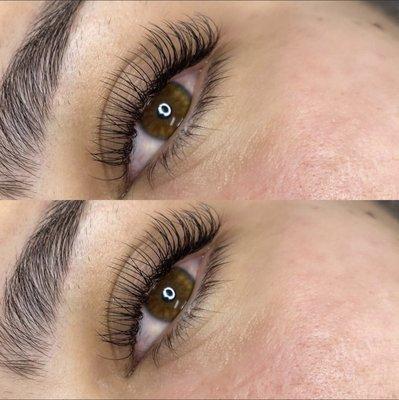 Classic Eyelash Extensions for the win! It can be customized to your liking! Book your appointment today!