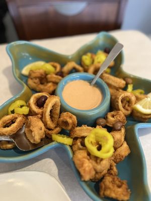 Lulas fritas (calamari) - absolutely delicious!