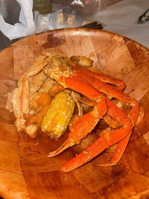 1/2 Lb Snow Crab Legs with 1 Item Combo