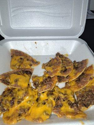 Half order of nachos