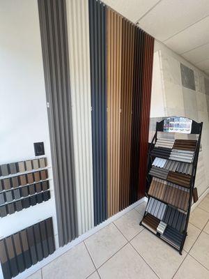 PVC Wall Panels! A wide variety of colors and sizes now available at our store!