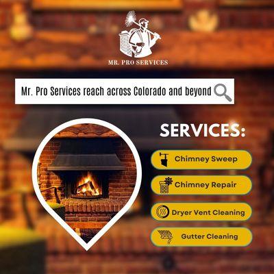 We're now offering our chimney soot banishing services across Colorado and beyond! #denver #auroracolorado #denvercolorado #WheatRidge