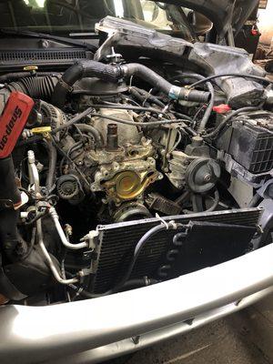 Timing cover replacement on Dodge Durango