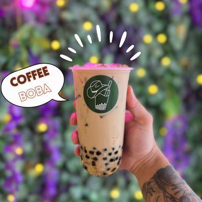 Introducing Coffee Boba to the menu. Perfect for coffee-lovers.