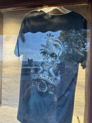 Cool shirt in the window that I know my Harley loving friend would love!