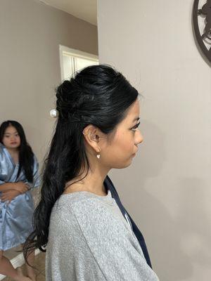 Wedding hair